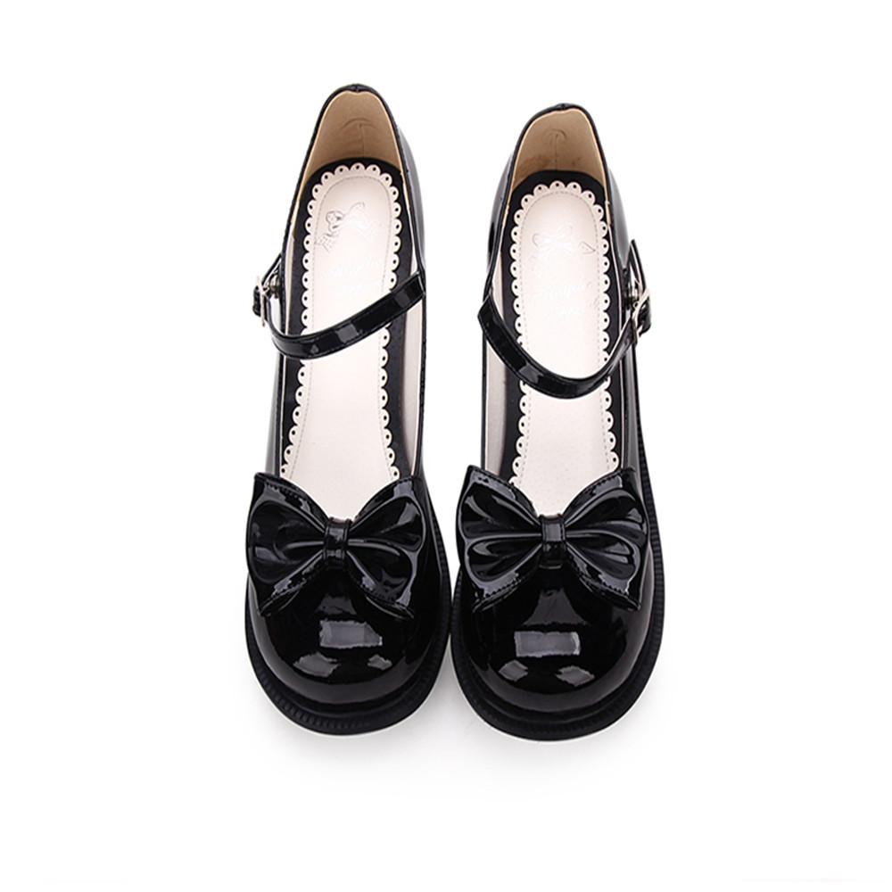 Angelic Imprint - Sweet Lolita Round-tow Lolita Shoes Multicolors