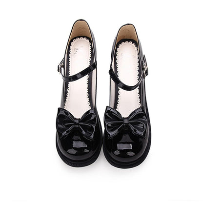 Angelic Imprint - Sweet Lolita Round-tow Lolita Shoes Multicolors