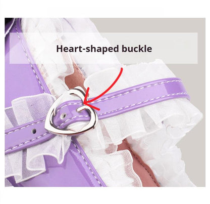 Yana - Rainbow Yana - Sweet Lolita Shoes, Lace & Bow Design