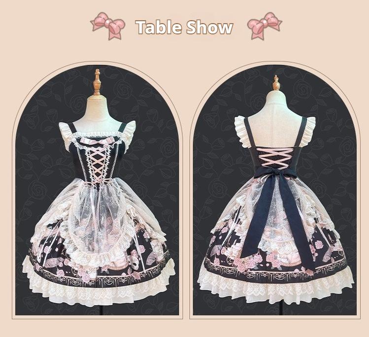 Sweet Date - Wedding Lolita Dress Bridal Elegant Retro JSK Daily Lolita Shirt