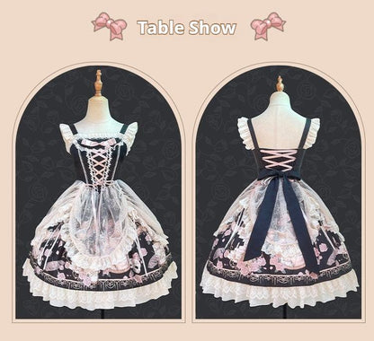 Sweet Date - Wedding Lolita Dress Bridal Elegant Retro JSK Daily Lolita Shirt