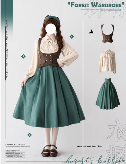 Forest Wardrobe - 4.0 Chest Support Vest Elegant Autumn/Winter Vest