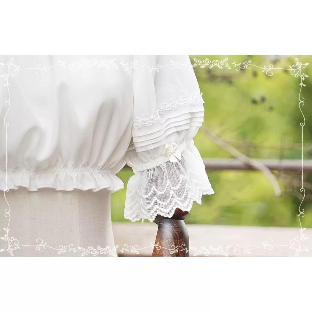 Tiny Garden - Retro Summer Chiffon Lolita Shirt