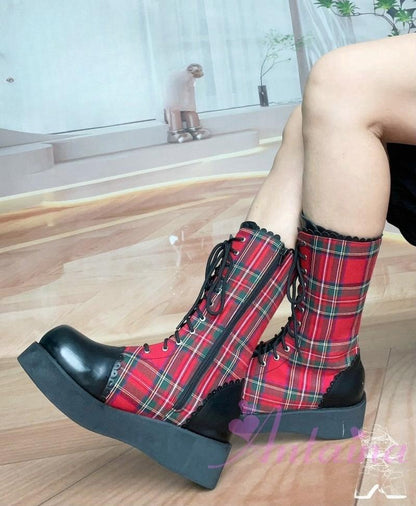 Antaina - Daily Lolita High Platform Shoes Customized Lolita Boots