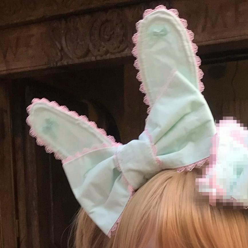 TaTaTa Lolita - Melon Parfait - Old School Lolita OP Suit Pink-Green Sweet Dress