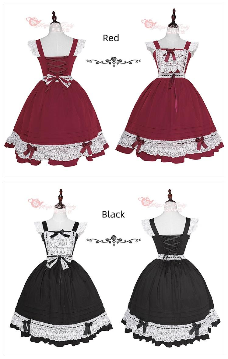Magic Tea Party - Cute Lolita Jumper Dress Multicolors JSK