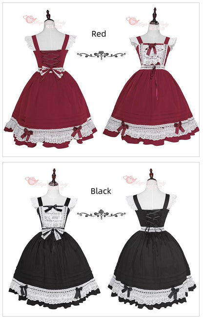 Magic Tea Party - Cute Lolita Jumper Dress Multicolors JSK