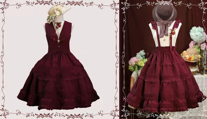 Tiny Garden - Old Love Songs - Lolita Elegant Vintage SK and Waistcoat