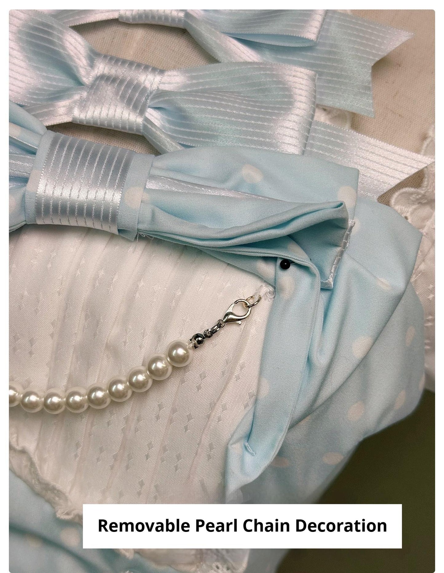 Alice Girl - Old School Polka Dots - Halter Neck Sweet Lolita OP Dress