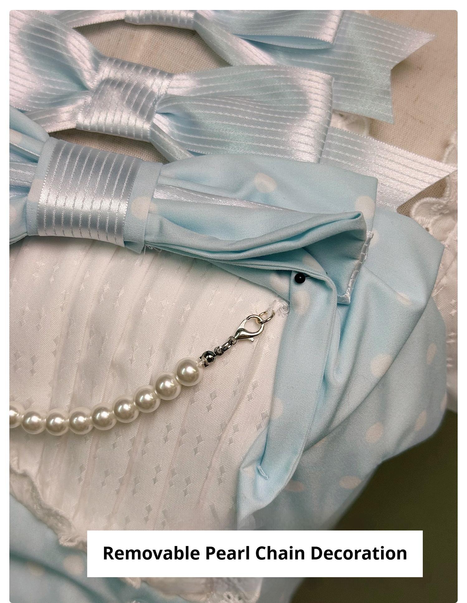 Alice Girl - Old School Polka Dots - Halter Neck Sweet Lolita OP Dress