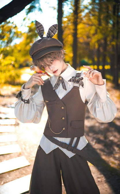 Princess Chronicles - Secret Morning Post - Coffee Retro Ouji Fshion Vest Set