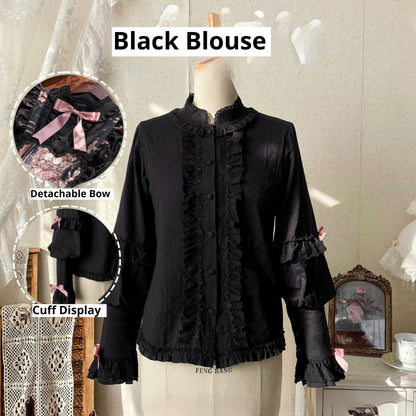 Uncle's Workshop - Missing Lamb Case - Gothic Lolita Dress Set with Sheep Prints