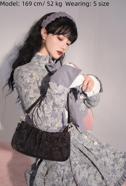 ZJstory - Gilded Age - Vintage Lolita Vest Suit Oil Painting Style Skirt Coat