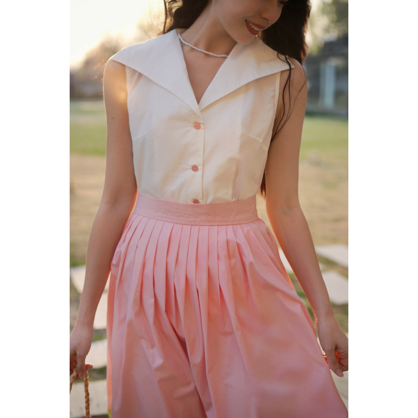 spring field hepburn skirt