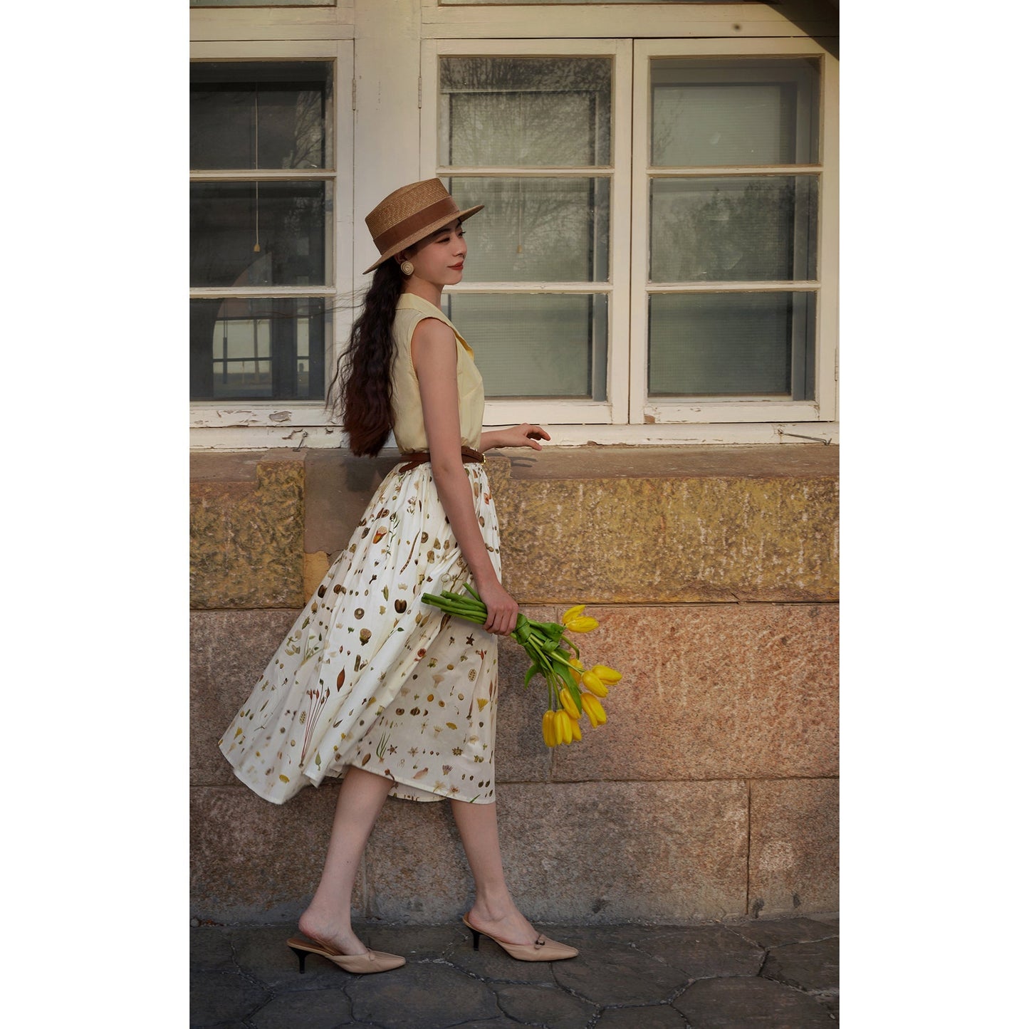 Seed Encyclopedia Umbrella Skirt