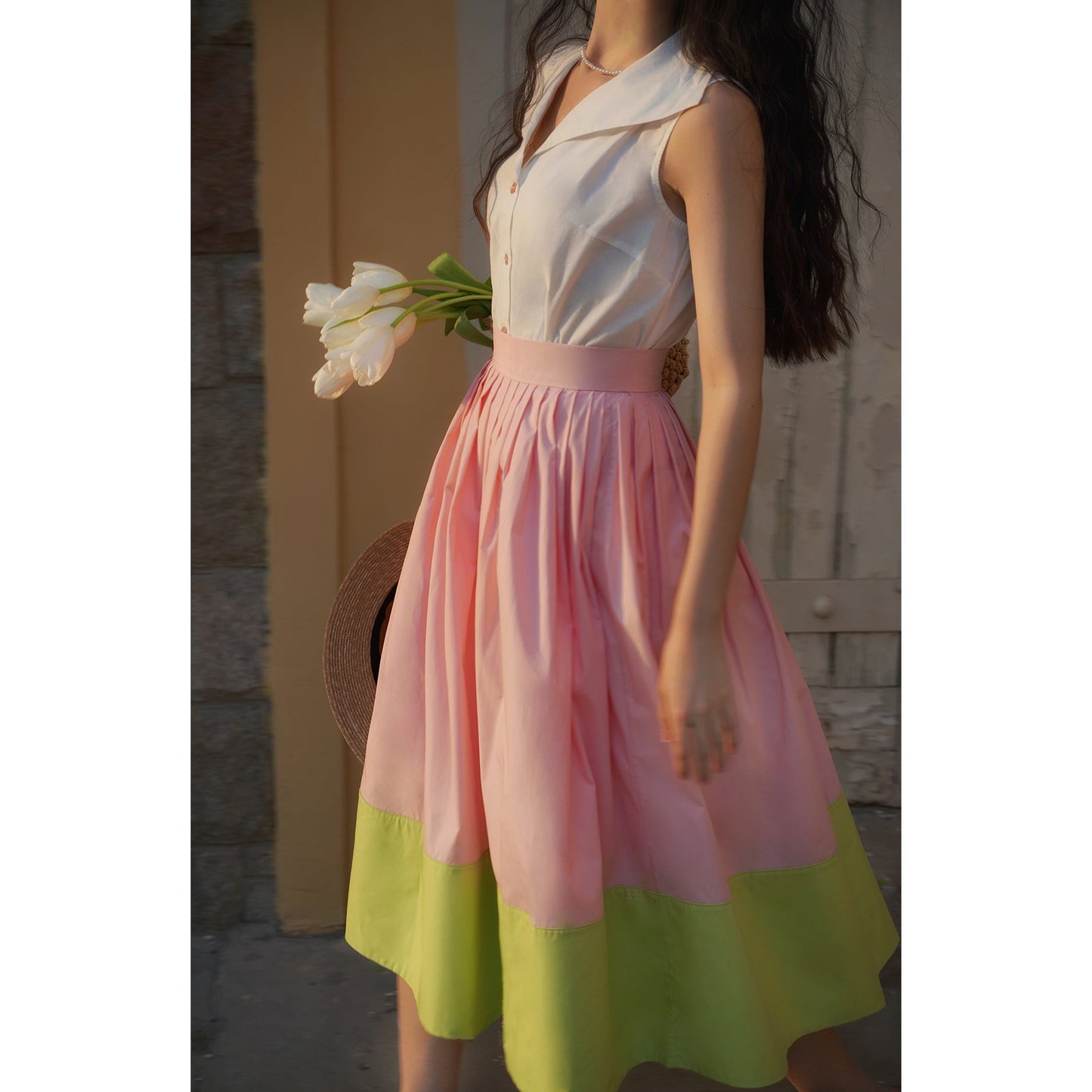 spring field hepburn skirt