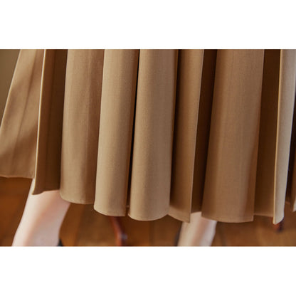 classical pleated jumper skirt