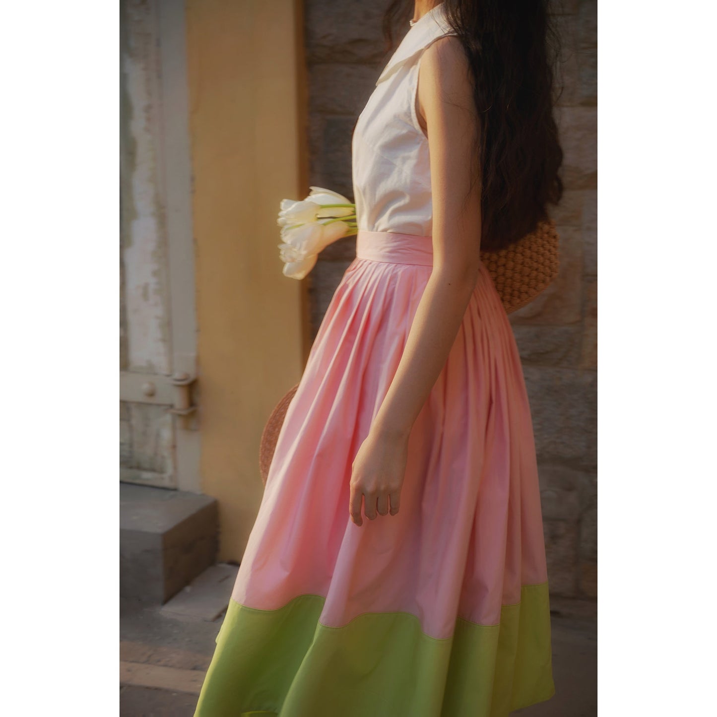 spring field hepburn skirt