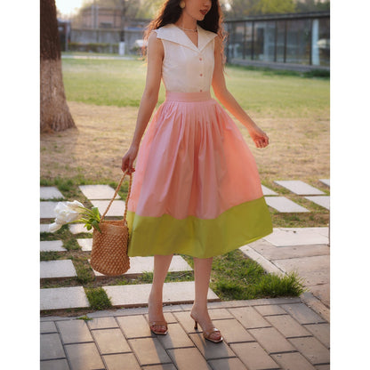 spring field hepburn skirt