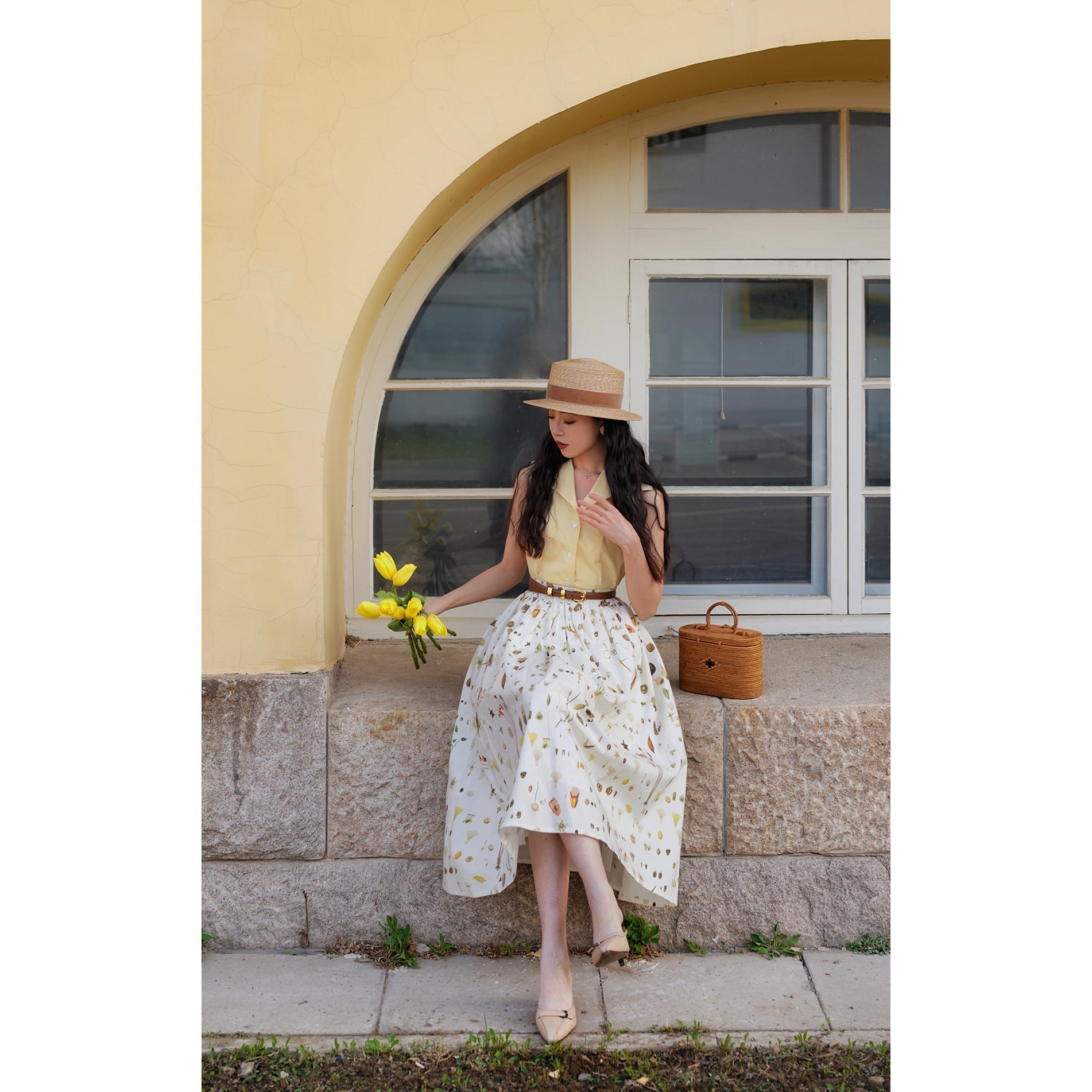 Seed Encyclopedia Umbrella Skirt