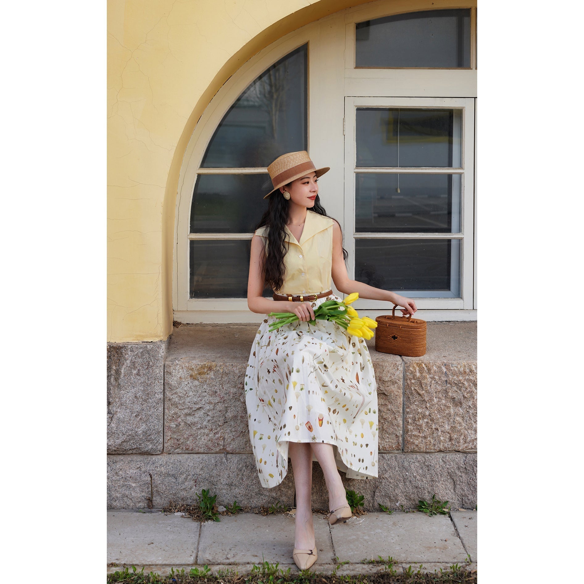 Seed Encyclopedia Umbrella Skirt