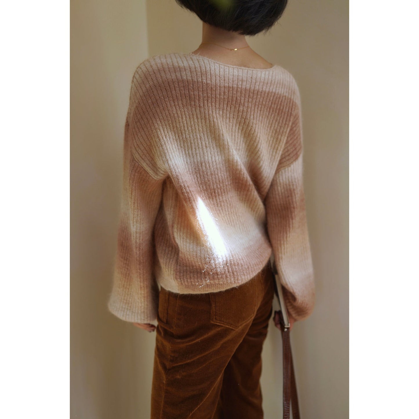 sunshine color mohair sweater