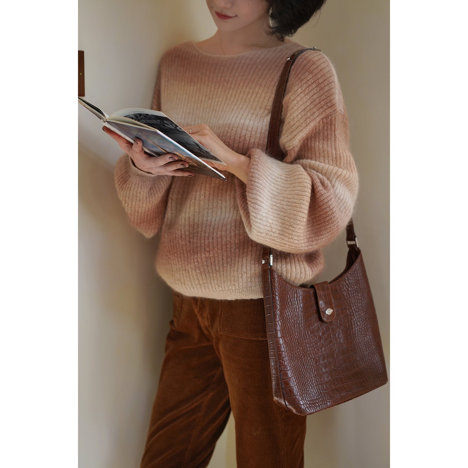 sunshine color mohair sweater