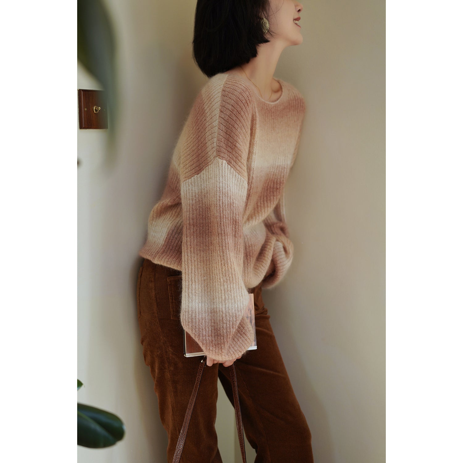 sunshine color mohair sweater