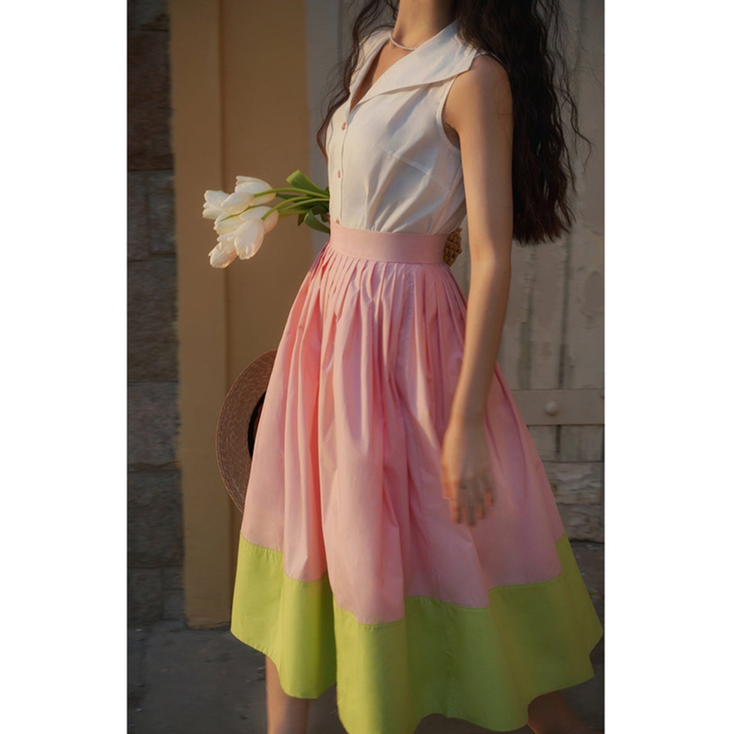 spring field hepburn skirt