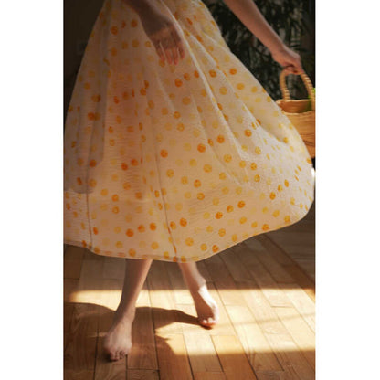 Starlight polka dot retro dress