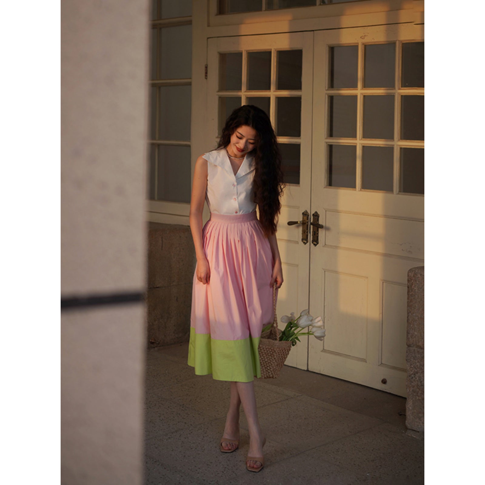 spring field hepburn skirt