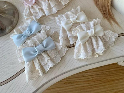 Roji Roji - Kawaii Lolita Lace Cuffs Summer Butterfly Bow Arm Sleeves