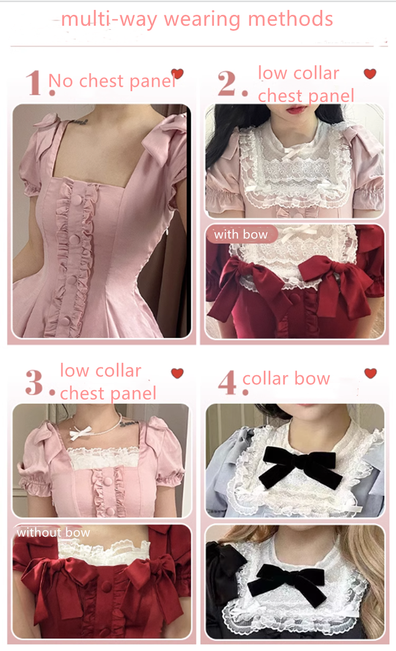 Sweet Wood - Long Vesion Elegant and Vintage Lolita OP