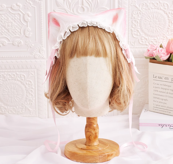 Sugar Time - Kawaii Lolita Cat Ears Design Headband