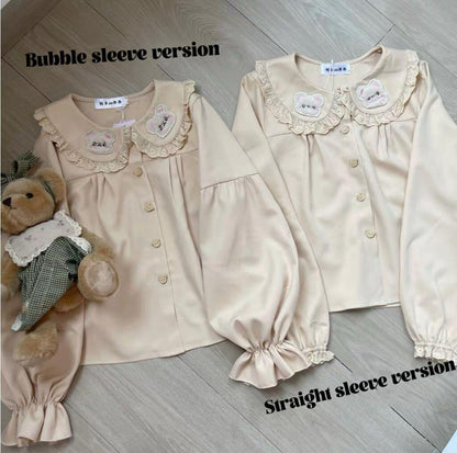 Sissy the shepherd - Sweet Lolita Blouse Sweet Lolita Shirt Long Sleeve