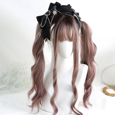 Xiaogui - Dark-themed Gothic Lolita Heart Hair Clips