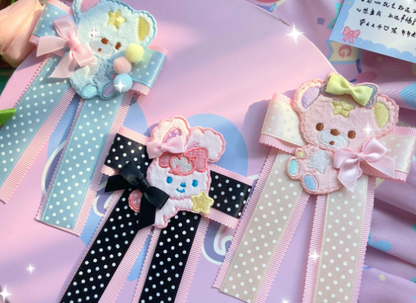 Bear Doll - 1000SE - Lolita Sweet Corsage Hair Clip Pin Accessories