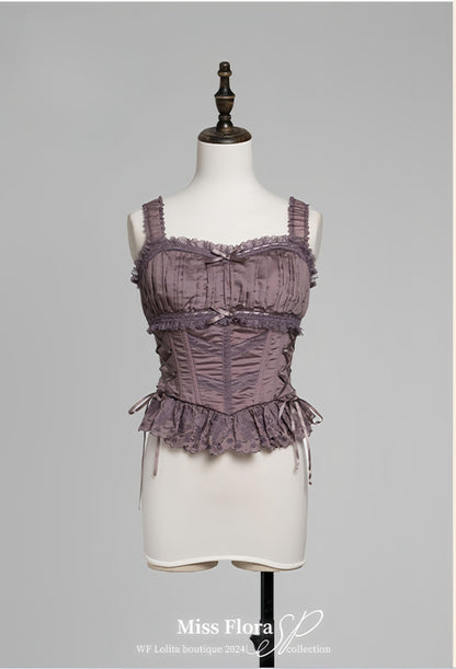 MEEKWIND - Miss Flora - Elegant Lolita Bodice Suit Tiered Skirt