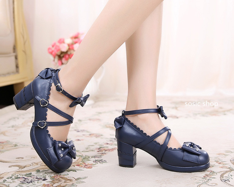 Sosic - Sweet Lolita High Heel Handmade Shoes