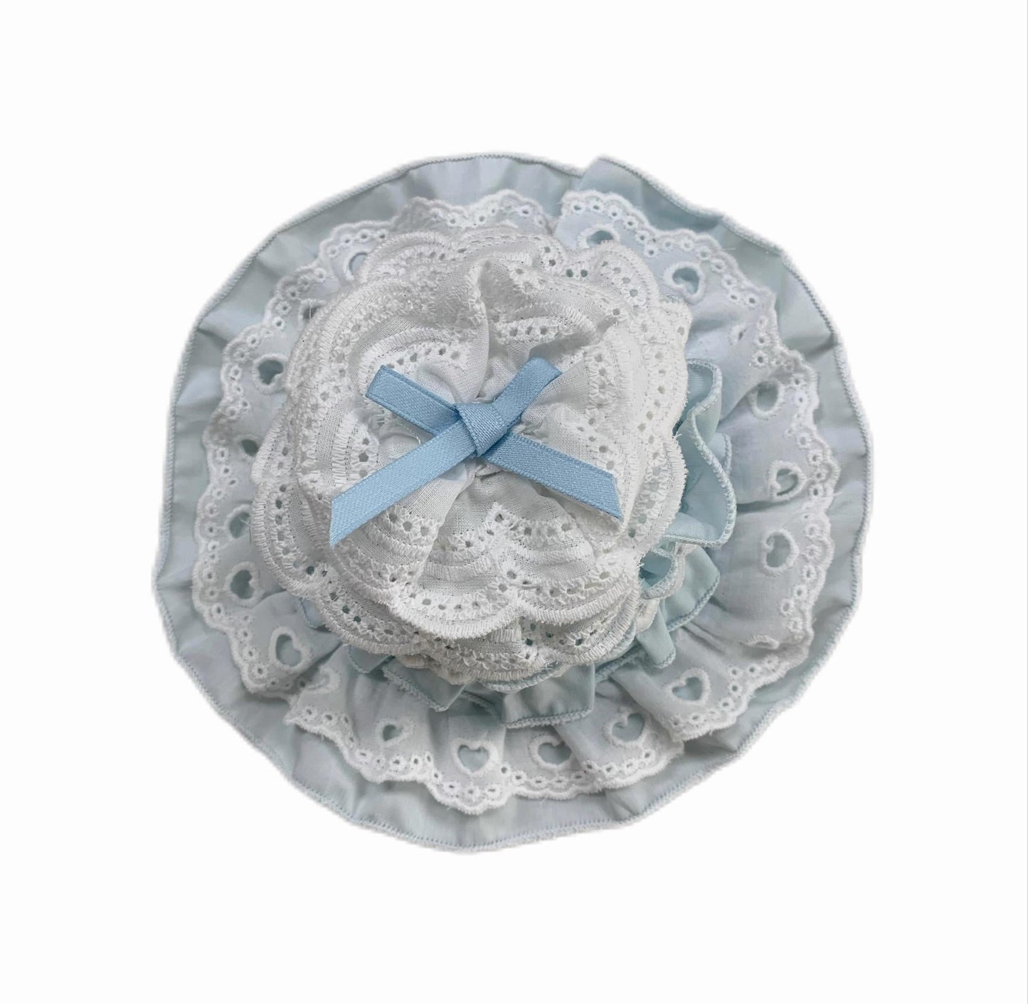 Chubby Cat Diary - Gryza - Plus Size Princess Lolita JSK, Cotton Tiered Ruffles