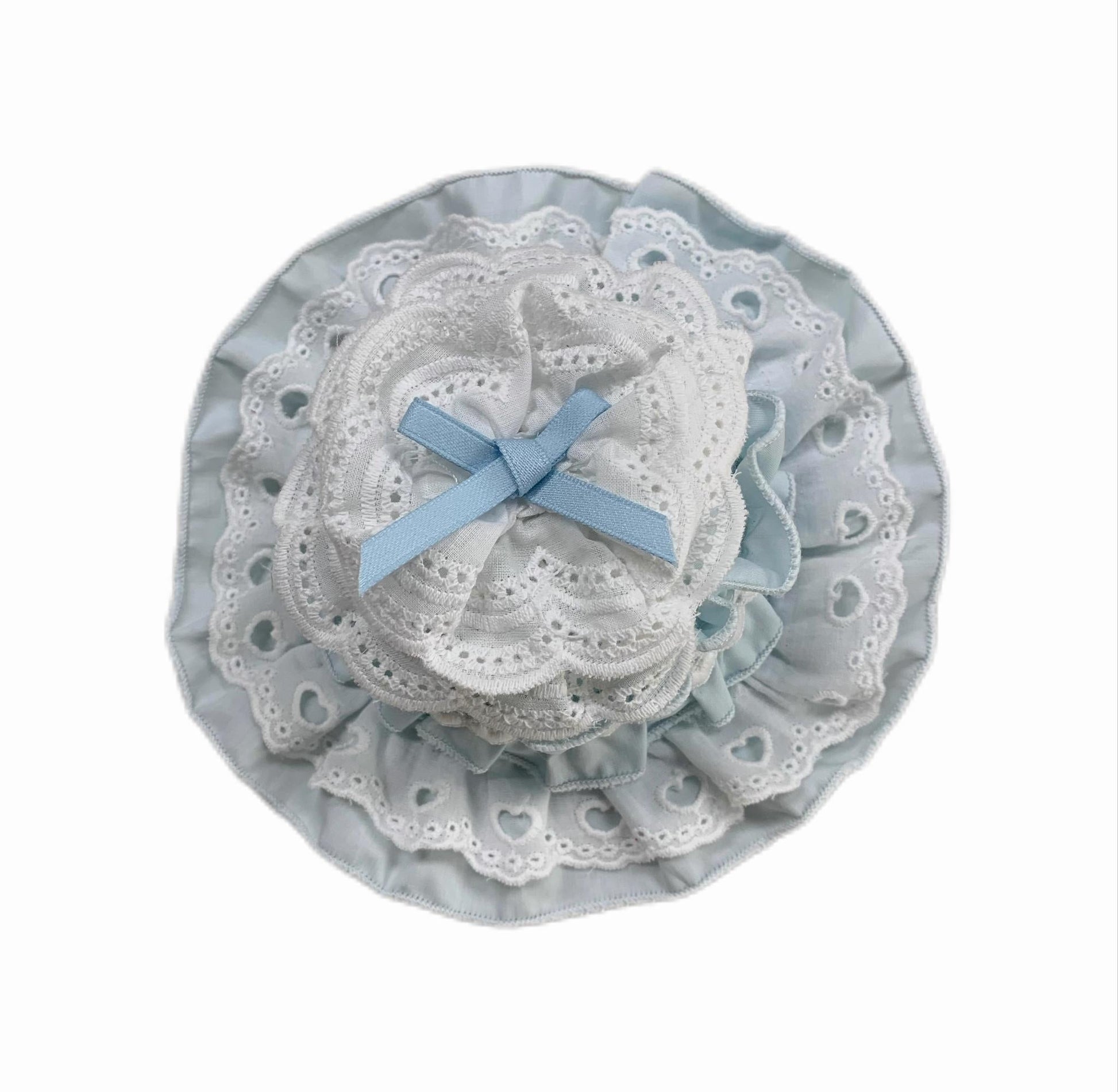 Chubby Cat Diary - Gryza - Plus Size Princess Lolita JSK, Cotton Tiered Ruffles