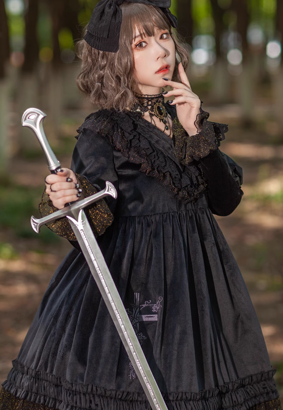 Infanta - Holy Fruit Estate - Gothic Lolita OP Dress Multicolors