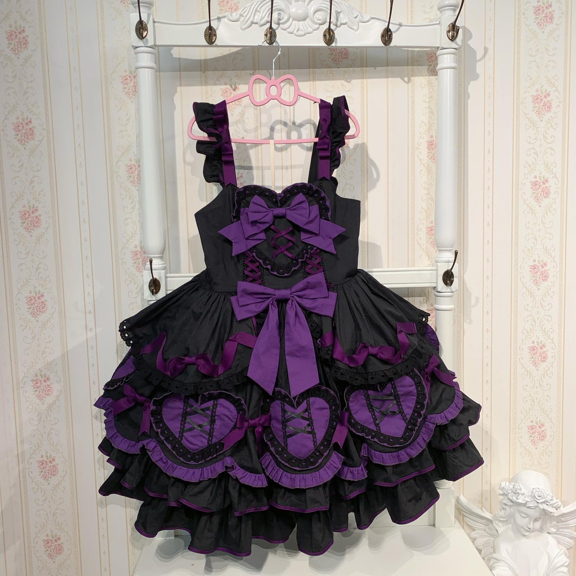 Chubby Cat Diary - Icing Sugar Gift Box - Plus Size Sweet Lolita JSK Dress Set