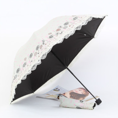 Qiteng - Daily Lolita Lace Princess Sunshade Parasol