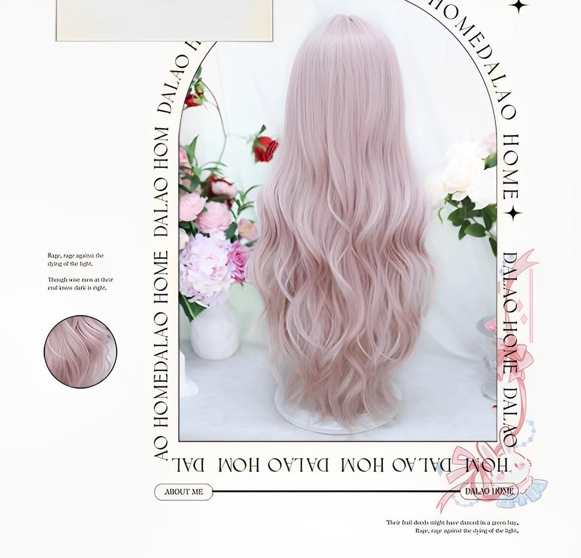 Dalao Home - Wen Wen - Natural Lolita Wigs Long Curly Hair