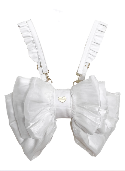 Boguta - Satin Butterfly Bow Bag Versatile Elegance Lolita Bag