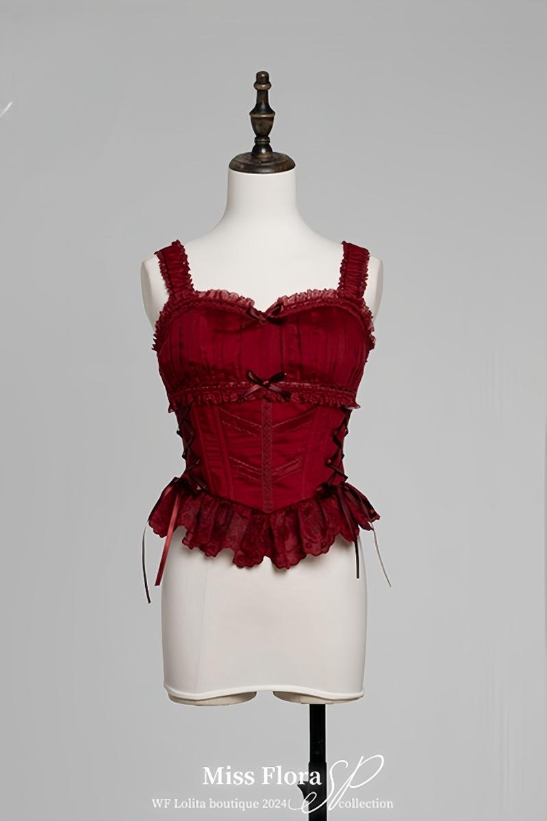 MEEKWIND - Miss Flora - Elegant Lolita Bodice Suit Tiered Skirt