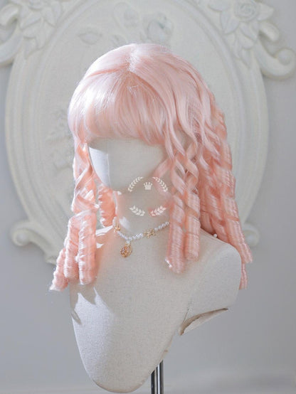Mabuxi - Retro Lolita Wig Elegant Roman Curls Gorgeous Court Wigs