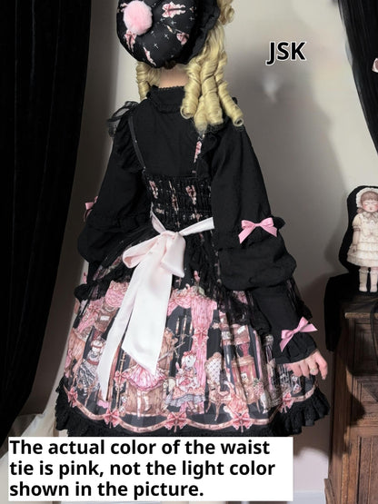 Uncle's Workshop - Missing Lamb Case - Gothic Lolita Dress Set with Sheep Prints