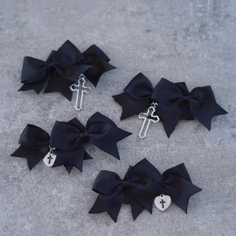 Strange Sugar - Gothic Lolita Cross bows headdress